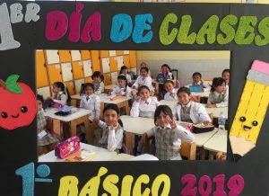¡Bienvenido primer día de clases!