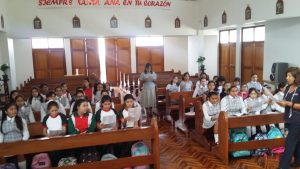 Encuentro alumnas Primera Comunión