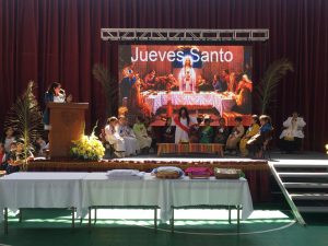 Jueves Santo en Colegio Santa Ana