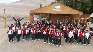 Visita de alumnas de Ed. Parvularia a Granja Interactiva