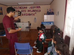 Pesquisa visual a alumnas de Pre Kinder