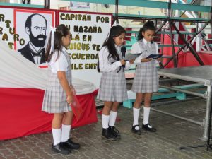 Acto cívico conmemorando el 21 de mayo