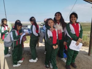 Salida a terreno 5os básicos a Humedal de Lluta