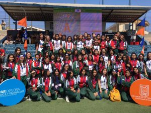 Destacada participación de alumnas en Gymkana Matemática