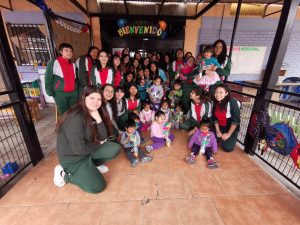 Actividad solidaria 3º medio A