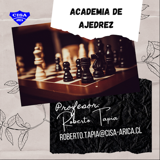 Participa de la academia de Ajedrez
