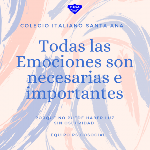 Boletín N 10: Emociones (ni buenas, ni malas)