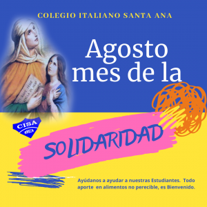 Agosto, mes de la Solidaridad