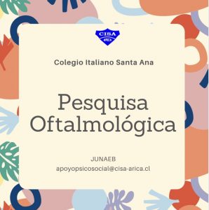 Pesquisa Oftalmológica JUNAEB