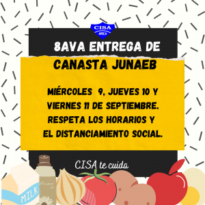8ava entrega de Canasta JUNAEB