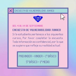 Encuesta de Vulnerabilidad JUNAEB 2020.