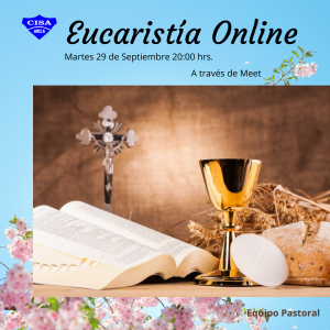 Eucaristía Online, Martes 29 de Septiembre.