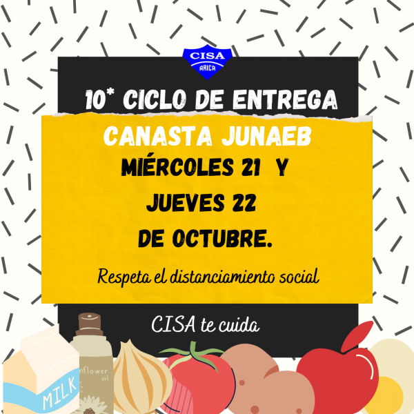 10ma Canasta JUNAEB.