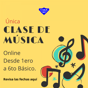 Clase online de Educación Musical.