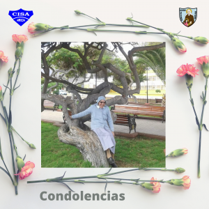 Condolencias, Hermana Albina Palominos.