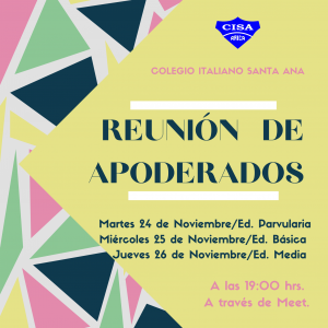 3era Reunión de Apoderados