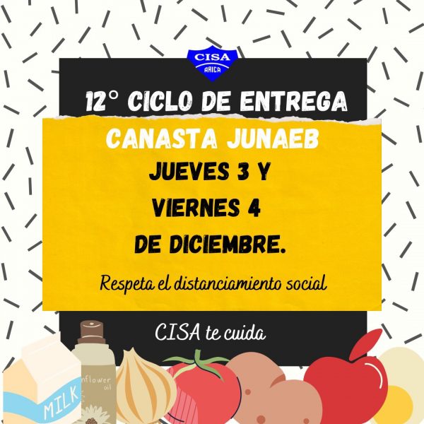 12ava Entrega de Canasta JUNAEB .
