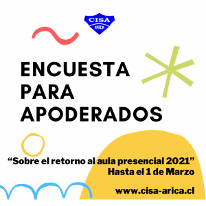 Encuesta Apoderados, sobre el retorno presencial 2021