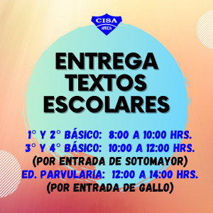 Entrega Textos Escolares 2021