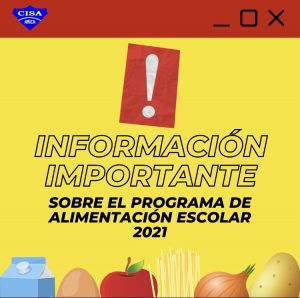 Información PAE JUNAEB 2021