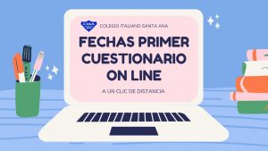 FECHAS PRIMERAS EVALUACIONES ON-LINE
