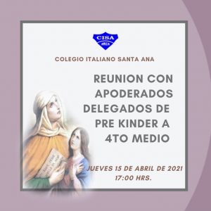 Reunión con Centro General de Padres y Apoderados