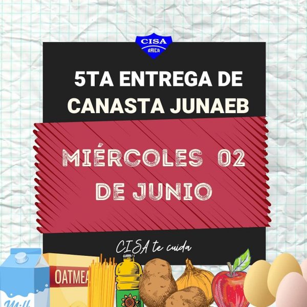 5ta Entrega de Canasta JUNAEB