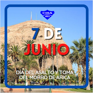 CISA saluda a Arica este 7 de Junio