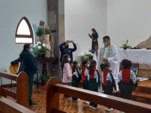 Celebración Eucaristía Pre - Básica.