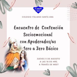 2do Encuentro de Contención Socioemocional