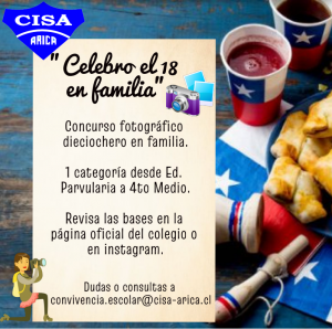 Concurso Fotográfico: "Celebro en Familia"