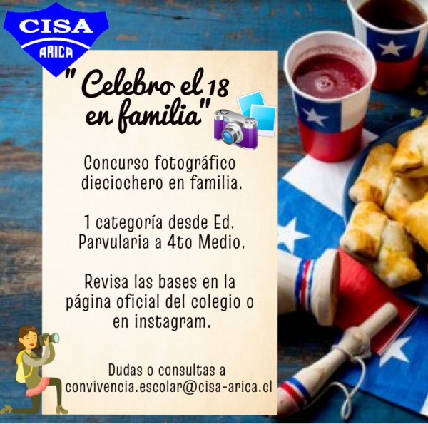 Concurso Fotográfico: "Celebro en Familia"