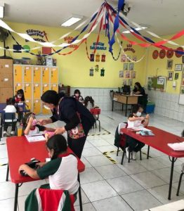 Actividades en clases presenciales Educación Parvularia