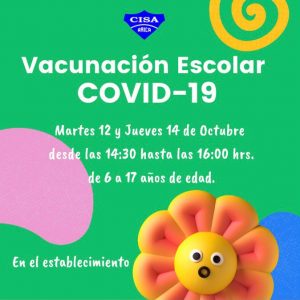 Vacunación escolar COVID-19