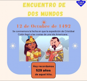 12 de Octubre Encuentro de dos mundos