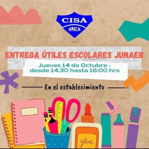 Entrega Útiles Escolares JUNAEB