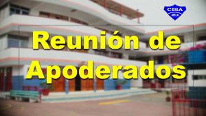 Información 1ª reunión de apoderados ON LINE