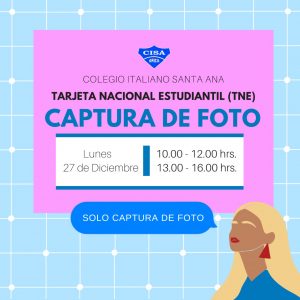 Captura de foto para la TNE