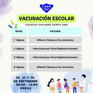 Proceso de Vacunación Escolar