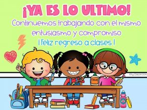 Reingreso a clases Lunes 26-09