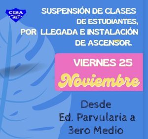 Suspensión de Clases