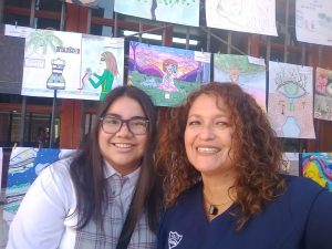 Destacada participación en Concurso Pictórico