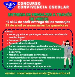 Concurso Convivencia Escolar Cisa