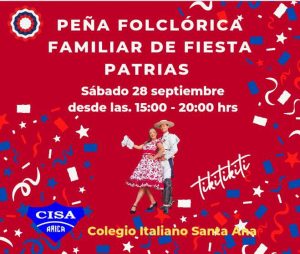 Invitación a Kermesse Dieciochera