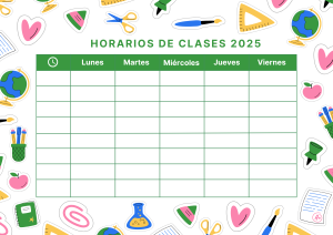Horarios de Clases 2025
