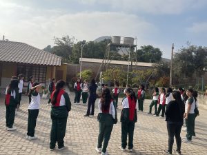 Jornada del 6to B en la parcela.