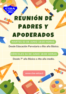 Reuniones de Apoderados