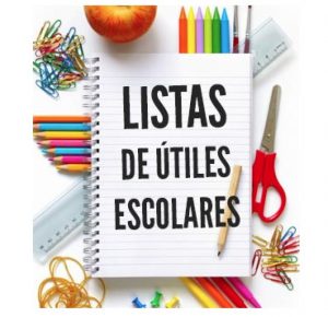 Listas de útiles y Plan Lector 2026