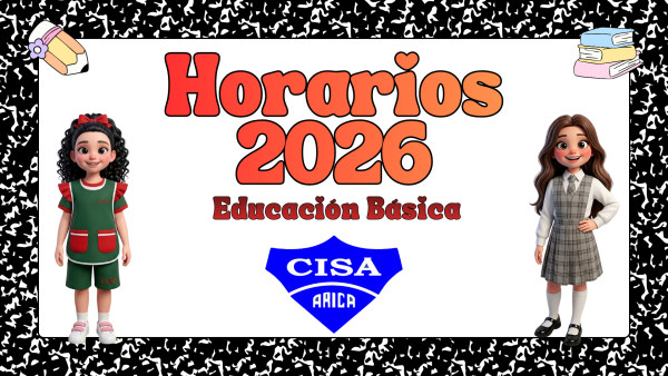 Horarios de clase 2026 - Ed. básica