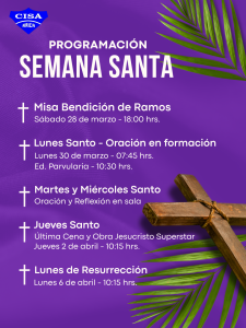 Programación Semana Santa